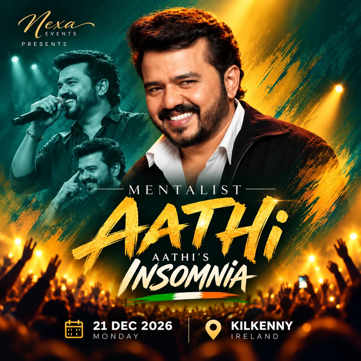 Mentalist Aathi - Aathi’s Insomnia, Kilkenny, 21 December 2026